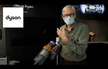 James Dyson wypuszcza nowy model Dysona z laserową technologią wykrywania kurzu.