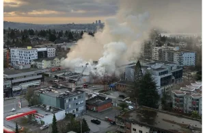Podpalenie trzech świątyń masońskich w Vancouver