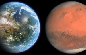 Woda na Marsie mogła zostać uwieziona pod powierzchnią