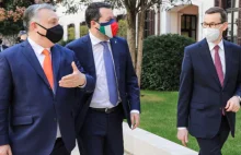 Morawiecki, Orban i Salvini protestują przeciw cenzurze i prowokacjom