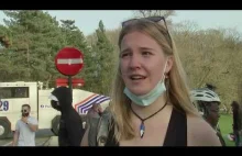 Belgia: Policja vs. ludzie w parku