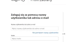 Nie można się zalogować na stronę profilu zaufanego