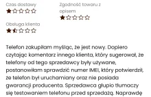 Morele i sprzedaż "nowych" Iphone'ów