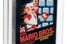 Orginalne zafoliowane Super Mario Bros z 1985 zostal sprzedany...