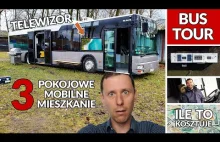 3 Pokojowe mobilne mieszkanie, czyli kamper z autobusu miejskiego