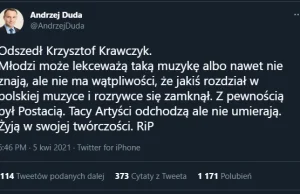 Andrzej Duda potrafi zepsuć nawet kondolencje