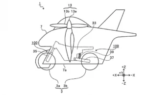 Subaru złożyło w USA wniosek patentowy na pojazd typu "land-and-air",...