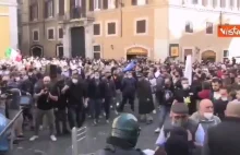 Rzym: Protest restauratorów i starcia z policją. Domagają się otwarcia lokali