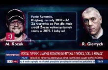 Kto dyrygował hejtem Soku z Buraka? Publikujemy rozmowy Giertycha z Kozakiem