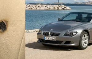 Palący problem BMW serii 6: podgrzewany fotel przypalił sweter właścicielowi