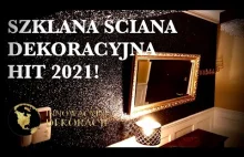 Szklana ściana 3D z efektem gwieździstego nieba! Innowacyjne Dekoracje