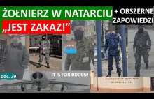 Żołnierz o "zakazie od zawsze", Policja ABW i ochrona dają popis.