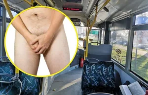 Poznań: Wyciągnął PENISA w autobusie miejskim. Bez wstydu sobie dogadzał...