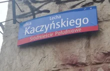 W Warszawie powstała Ulica Lecha Kaczyńskiego.