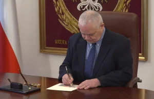 Banknot z Lechem Kaczyńskim zaakceptowany - prezes NBP podpisał wzór