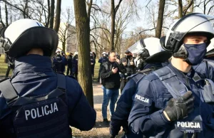 11 osób zatrzymanych, blisko 200 wniosków o ukaranie - bilans protestów 10 IV
