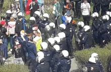 Głogów- setki policjantów wraz z oddziałami specjalnymi przeciw kibicom.