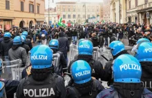 Włochy: Gwałtowne protesty przeciwko obostrzeniom w Rzymie