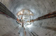 W Świnoujściu wydrążono już 130 metrów tunelu.