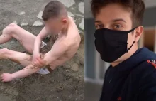 Youtuber Łukasz Wawrzyniak znęca się w filmie nad niepełnosprawnym chłopakiem.