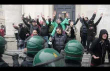Włochy protesty Biznesmenów i Nacjonalistow ,Szykujmy się do walki o wolność