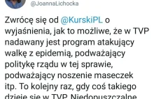 Lichocka skarży się na Pospieszalskiego