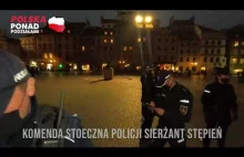 Policjant podczas legitymowania nie wie jak ma na imię.