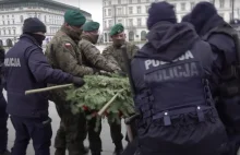 Zaczyna się proces za składanie wieńców pod pomnikiem smoleńskim. Zarzut?