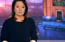 PILNE: Tak wygląda Danuta Holecka - prowadząca reżimowe Wiadomści na TVP1