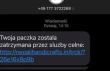 Paczka zatrzymana przez służby celne -...Ogromna kampania malware SMSowego