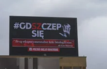 Akcja ''Od(sz)czep się'' na telebimie w centrum Olsztyna [ZDJĘCIA]