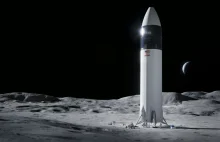 SpaceX oficjalnie z kontraktem NASA na lądowanie na księżycu