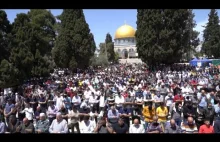 East Jerusalem: First Friday prayer of Ramadan held at Al-Aqsa.