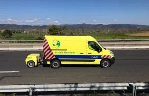 By wykonać autostradowe patrole, Renault Master Z.E. musi ciągnąć baterie