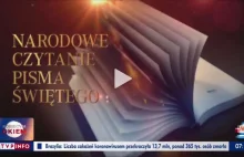 Już jutro na antenie TVPiS "Narodowe czytanie pisma świętego"!