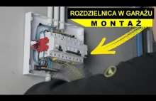 Instalujemy rozdzielnicę elektryczną w garażu | MONTAŻ