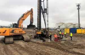 Port Szczecin. Trwa wielka budowa na nabrzeżach w Basenie Kaszubskim