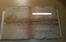 Chichot historii - Policja i sanepid jak Gestapo i Żandarmeria pismo z 1943r.