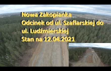 Budowa nowej Zakopianki Stan na 12.04.2021