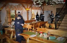 Mszana: najazd na restaurację podczas przyjęcia. „Ilość policjantów szokująca"