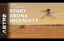 Start marsjańskiego drona Ingenuity na żywo - Astrofaza