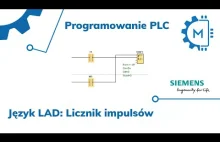 Programowanie PLC w języku LAD Tutorial: Licznik impulsów