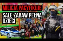 Policja polska pacyfikuje dzieci