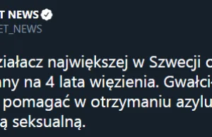 Radio ZET: Działacz organizacji #LGBT skazany z gwałt na uchodźcach.