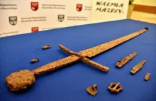 Sensacyjne odkrycie pod Olsztynem. Znaleziono nagi miecz grunwaldzki