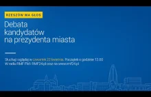 Rzeszów ma głos. Debata przed wyborami prezydenta miasta