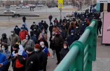 Tak się tłumi demonstracje w Rosji