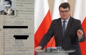 Wiceszef bezpieki PiS Maciej Wąsik chwali się dziadkami ratującymi Żydów....