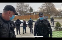 Polski pastor w Kanadzie przegania policję po raz drugi