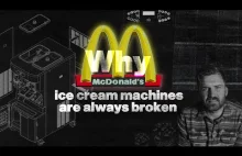 Śledztwo - dlaczego maszyny do lodów w McDonaldzie wiecznie nie działają?!